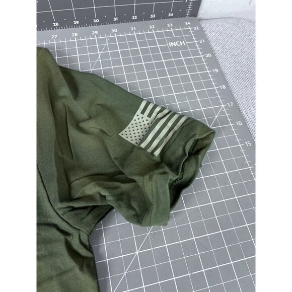 Men's Under Armour Freedom Flag Logo Tactical T Shirt NEW Sz Small - Picture 4 of 7